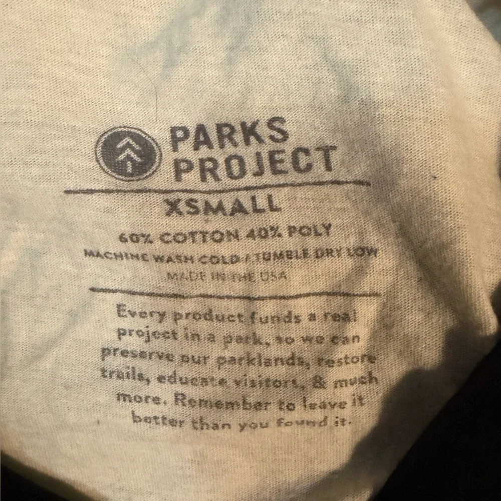 Parks Project Tree Huggers Make Better Lovers tee XS and baseball cap. Rare! - Picture 12 of 13